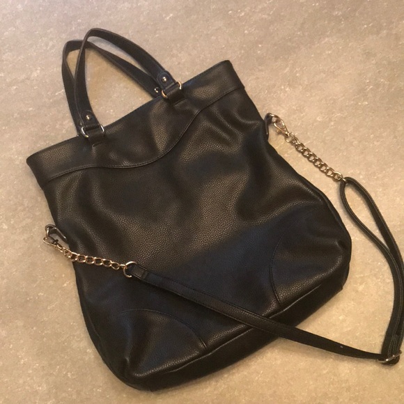 vegan leather work bag